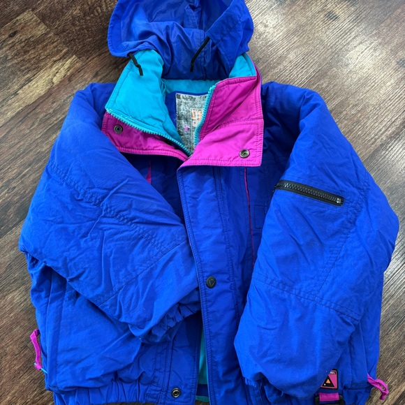 Vintage 90s Pacific Trail "Hydro Vent" Ski Parka Size 10 RARE - Picture 4 of 6
